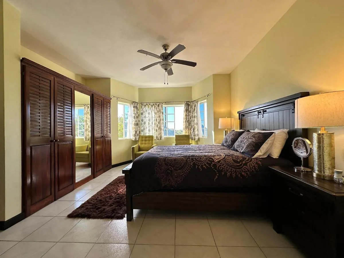 A Luxurious 4-Bedroom Private Villa With Games Room, Theatre & Modern Art モンテゴ・ベイ