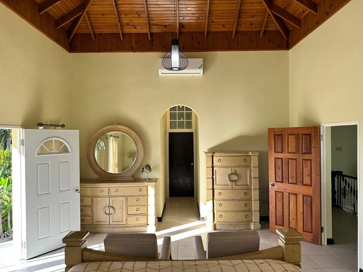 A Luxurious 4-Bedroom Private Villa With Games Room, Theatre & Modern Art モンテゴ・ベイ